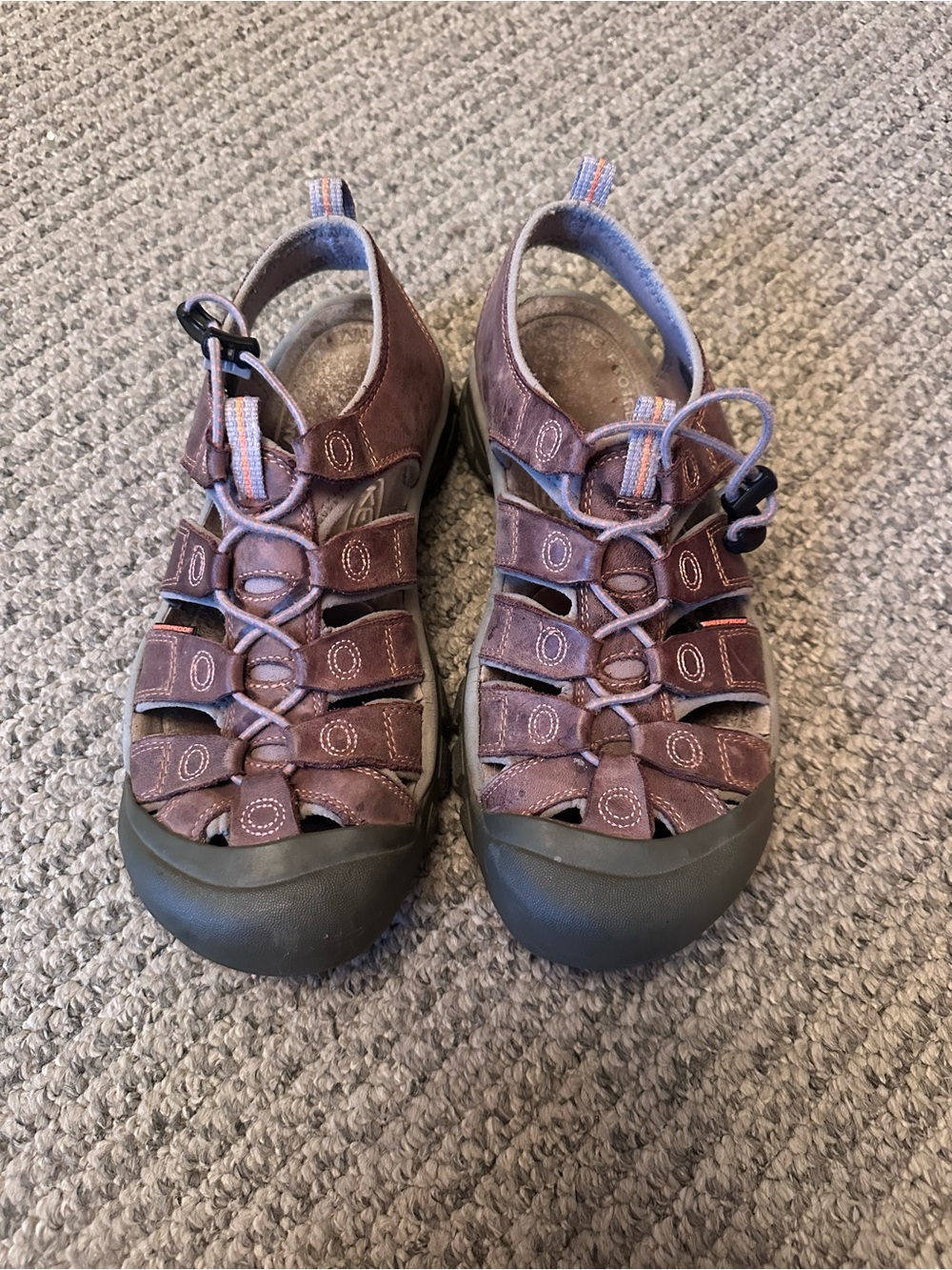 Keen Women’s Brown Outdoor Sandal with Protective Toe - Casual Active